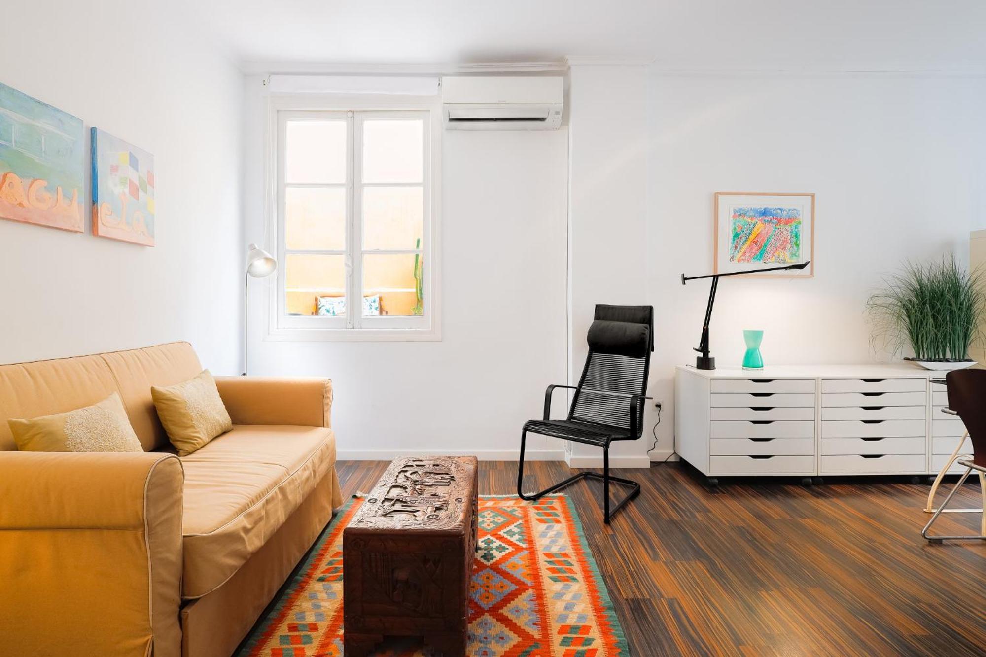 C92 - Rustic Two Bedrooms Apartment With Terrace Малага Екстериор снимка