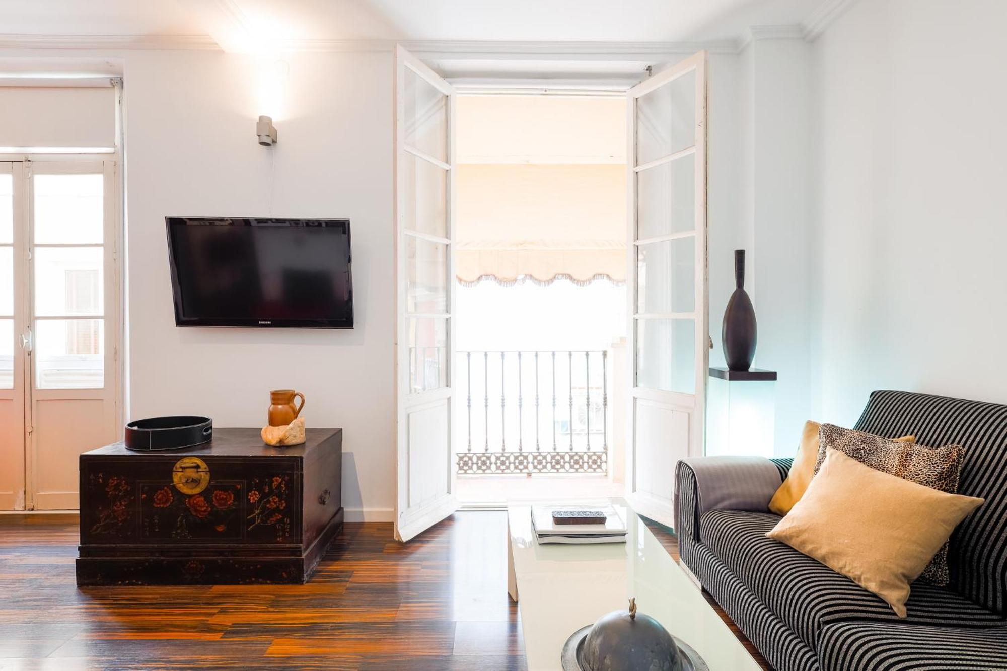 C92 - Rustic Two Bedrooms Apartment With Terrace Малага Екстериор снимка