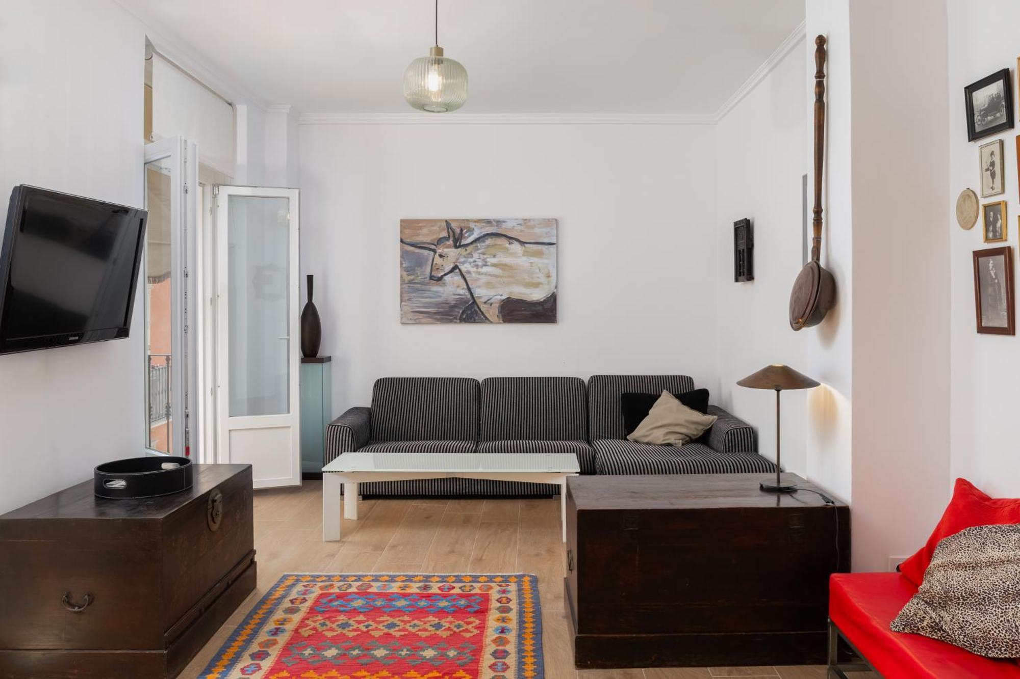 C92 - Rustic Two Bedrooms Apartment With Terrace Малага Екстериор снимка