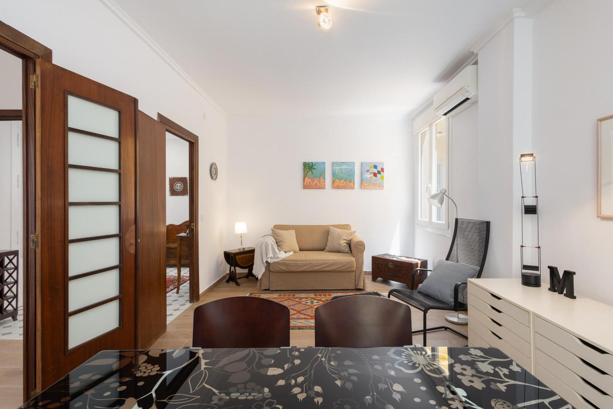 C92 - Rustic Two Bedrooms Apartment With Terrace Малага Екстериор снимка